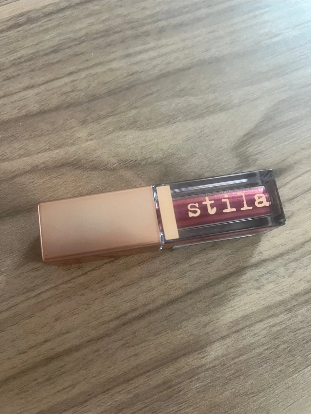 Stila Shimmer and Glow Liquid Eye Shadow in Vivid Garnet